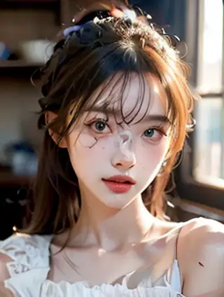 爱情喜剧：横幅与模特走秀服装的奇妙交响